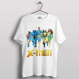 Original X-Men Comic Characters White T-Shirt