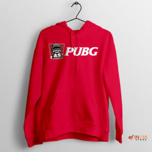 PUBG Winner Winner KFC Style Red Hoodie