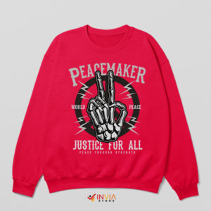 Peacemaker Stand for Justice Symbol Sweatshirt