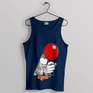 Pennywise Horror A Clockwork Movie Navy Tank Top