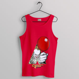 Pennywise Horror A Clockwork Movie Red Tank Top