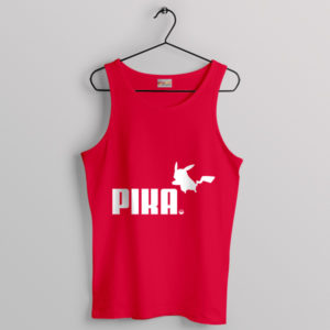 Pika Pikachu Go Inspired Puma Tank Top