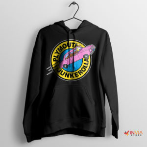 Pink Sedan Homer Plymouth Junkerolla Black Hoodie