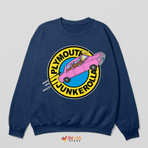 Plymouth Junkerolla 1986 Homer Navy Sweatshirt