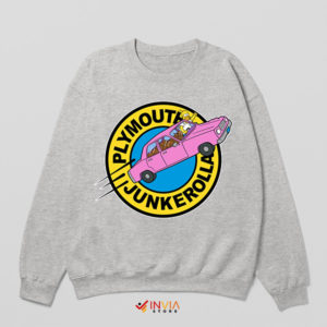 Plymouth Junkerolla 1986 Homer Sport Grey Sweatshirt