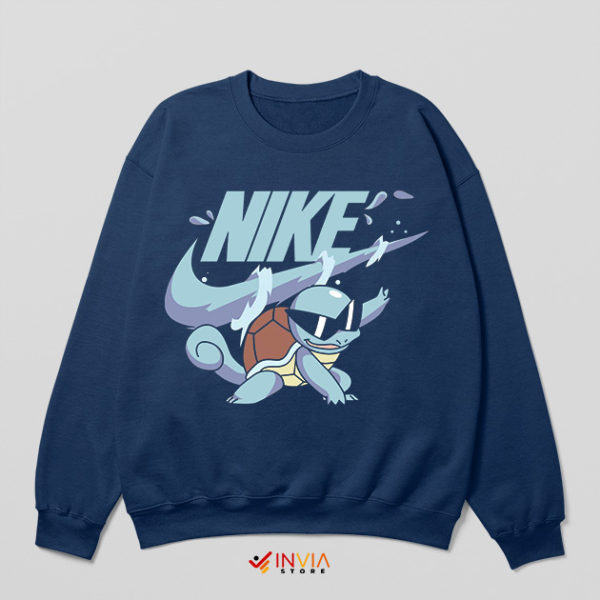 Pokemon GO Squirtle Nike Sport Navy SweatshirtPokemon GO Squirtle Nike Sport Navy Sweatshirt