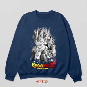 Powerful Fusion Legendary Saiyan Navy Sweatshirt