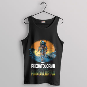 Predator Ghost The The Mandalorian Tank Top