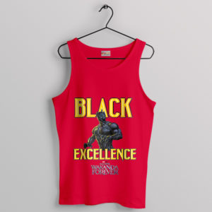 Pride Black Excellence Wakanda Forever Red Tank Top