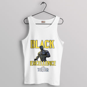 Pride Black Excellence Wakanda Forever White Tank Top