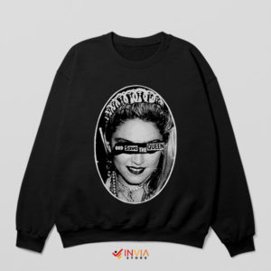 Queen of Pop Reigns Madonna Sweatshirt