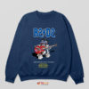 R2-D2 Rocks the Galaxy ACDC Style Sweatshirt