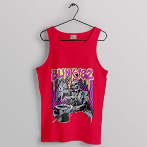 Rabs Art Meets Blink Collaboration Red Tank Top