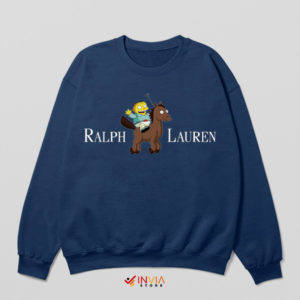 Ralph Wiggum I Saw the Baby Navy Sweatshirt