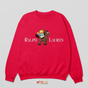 Ralph Wiggum I Saw the Baby Red Sweatshirt