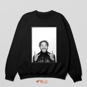 Rap and Roll Memories Post Malone Black Sweatshirt