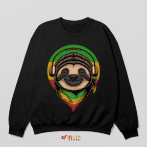 Rasta Sloth Jam Session Reggae Sweatshirt