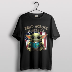 Read with the Child Grogu RAA Black T-Shirt