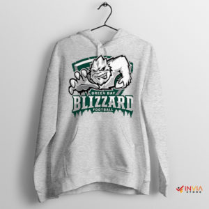 Ready Fashion Blizzard Football Apparel Sport Grey Hoodie