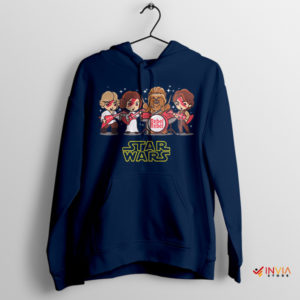 Rebels Timeline Star Wars Kiss Band Navy Hoodie