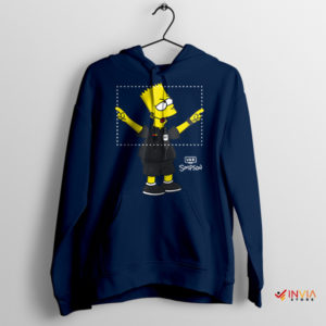 Referee Bart Simpson VAR Football Navy Hoodie