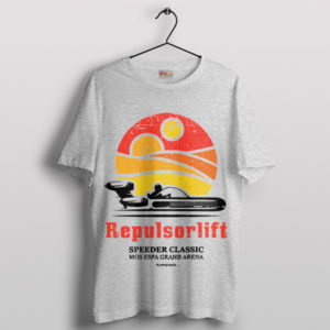 Repulsorlift Technology Tatooine Sunset Sport Grey T-Shirt