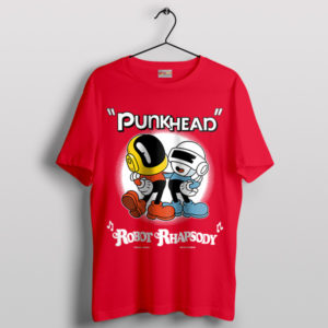 Retro Electro Daft Punk x Cuphead T-Shirt