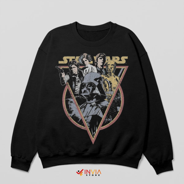 Retro Old Star Wars Characters Original Sweatshirt