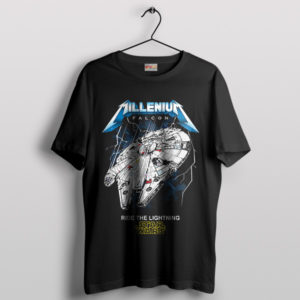 Ride the Lightning Star Wars Falcon T-Shirt