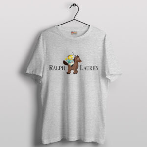 Riding Ralph Wiggum Stranger Danger Sport Grey T-Shirt