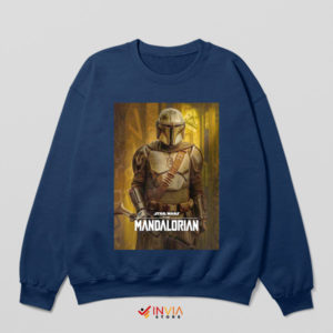 Rise of the Bounty Hunter Mando Navy Sweatshirt