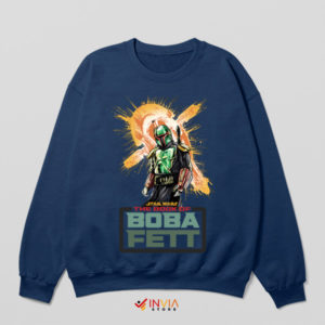 Rises of Boba Fett Bounty Hunter Navy Sweatshirt