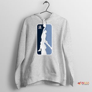 Rising Star Slam Ja Morant NBA Dunk Sport Grey Hoodie