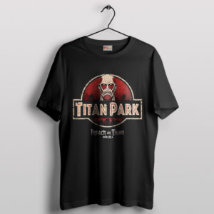 Roars Jurassic Attack on Titan T-Shirt