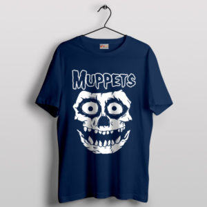 Rock Out with Animal Muppet Misfits Navy T-Shirt