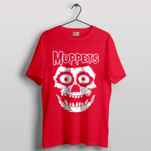 Rock Out with Animal Muppet Misfits Red T-Shirt