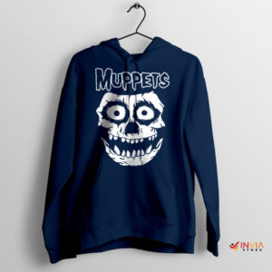 Rock 'n' Roll Puppet Animal Misfits Navy Hoodie