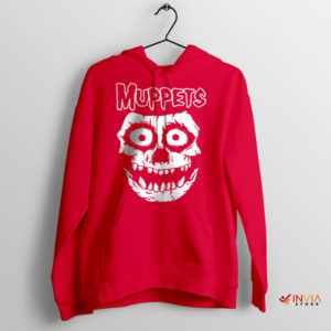 Rock 'n' Roll Puppet Animal Misfits Red Hoodie