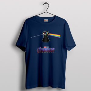 Rock the Infinity Gauntlet Pink Floyd NavyT-Shirt