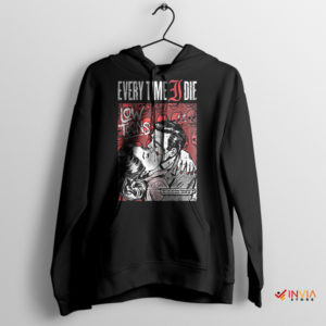 Rock to the Beat of Low Teens Album Black Hoodie