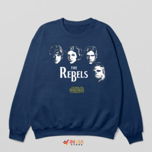 Rocking with Legends The Rebel Navy Sweatshirt