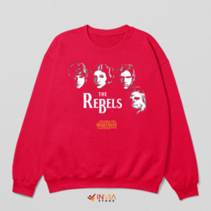 Rocking with Legends The Rebel Red Sweatshirt