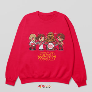 Rogue One Rebels Kiss Band Red Sweatshirt