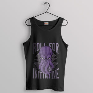 Roll For Adventure DnD Initiative Black Tank Top