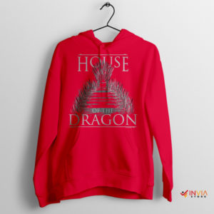 Royal Ambitions Iron Throne HOTD Red Hoodie