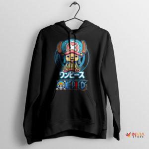 Sail the Grand Line with Tony Chopper Black Hoodie