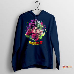 Saiyan Empire with Broly Dragon Ball White Navy Sweatshirt