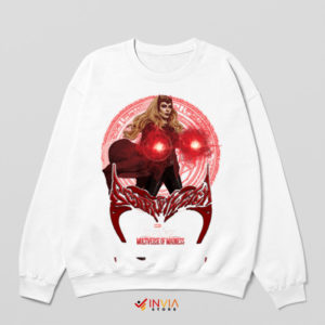 Scarlet Witch Sorcery Spellbound White Sweatshirt