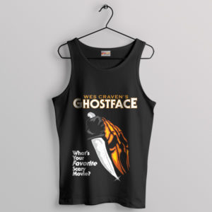 Scream Ghostface Halloween 1978 Black Tank Top