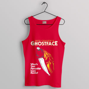 Scream Ghostface Halloween 1978 Red Tank Top